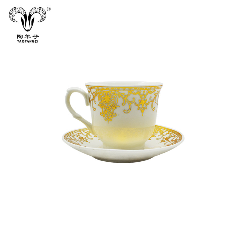 Buy Decal Jumbo Tea Cup Sets 12pcs Coffee Tea Cup And Saucer Set With ...