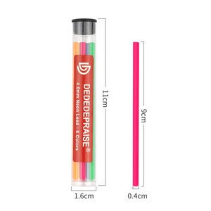 DEDEDEPRAISE TR4000 4mm 6 color mechanical multi colored pencil lead refill