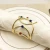 Delicate Aluminum Alloy Napkin Rings in Silver Napkins Ring Size Fashion Towel Buckle Holder Table Decorations