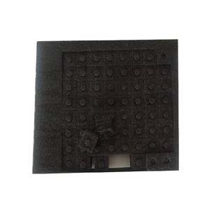 Die Cut out EPE foam Cube with hole for electronic
