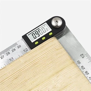 Digital Angle Ruler Finder Meter Protractor Inclinometer Goniometer Electronic Angle Gauge Stainless Steel (12 inch/300 mm)
