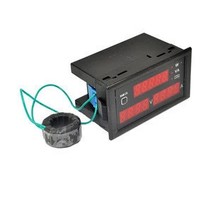 Digital watt power meter volt amp Ammeter Voltmeter AC 80-300V 0-100A