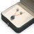 DIGU Dark Green Necklace Jewellery Box Custom Luxury leather Ring Packaging Gift Jewelry Box