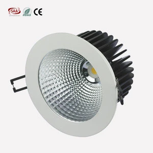 Dimmable 25W 30W Led COB downlight, white cover Cost-effective cob 35w low price cob led down light