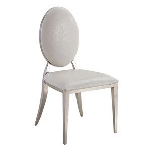 Dining Chairs Metal white coffee chair