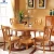 Import Dining Room Furniture Solid Wood  Round Dining Table Set With 4 Chairs from China