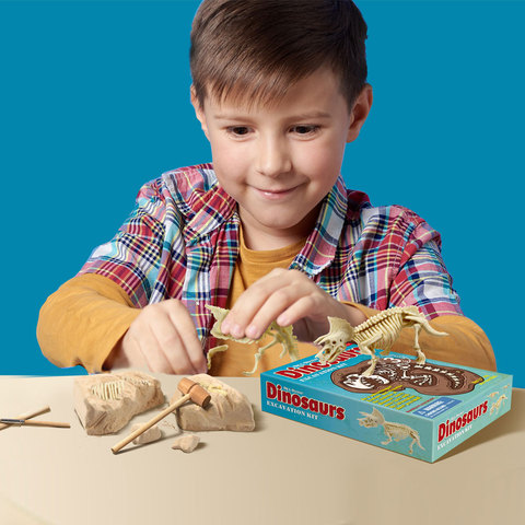 Buy Dinosaur Toys 2022 Popular Kids Stem Toys Archaeological Dig Kit buy-dinosaur-toys-2022-popular-kids-stem-toys-archaeological-dig-kit