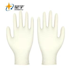 Disposable Butyl Rubber Gloves Xingyu Barber Glove Barbershop Gloves