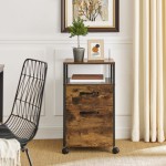 document executive display modern a4 paper vintage industrial hanging storage mobile wood office filing cabinets 2 drawer