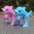 Dolphin shape toys blowing water soap electric kids bubble gun Big dolphin electric soap toys bubble guns with music and light