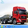 Dongfeng Kinland high double bed 10 wheel CNG tractor truck, dump truck head