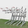 Double Decker Bike Parking Stand/Stackable Bike Rack/Two Tier Bike Storage Cycles Display Stands Rack Large Loading 10 Capacity