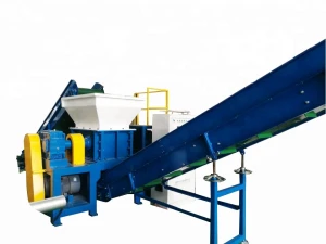 Double Shaft Shredder Machine for Crushing Plastic and Rubber Products