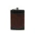 Ebay 18/8 Stainless Steel Pocket Hip Flask withfaux leather brown stitching