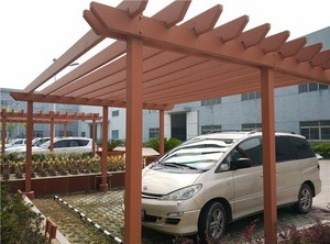 eco-friendly wpc pergola with high quality made in china