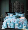 Egyptian Luxury Cotton Bed Sheets Bedding Sets Adults Wedding Flower Printed Duvet Cover Set