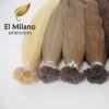 El Milano Forever Top Quality Long Lasting Wholesale 100% Remy Virgin Human Hair U Keratin Tip Extensions