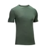 Elastic fast dry compressed men t shirt anti pilling anti shrink breathable