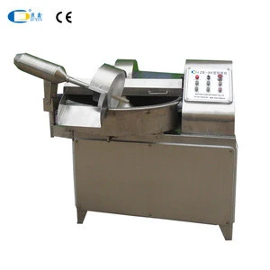 Electric meat bowl cutter for meat processing