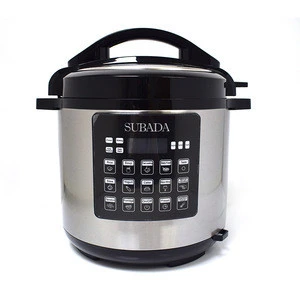 Electric Pressure Cooker with 13-in-1 Cooking Functions, Programmable 6L Slow Cooker with aluminum alloy Inner Pot