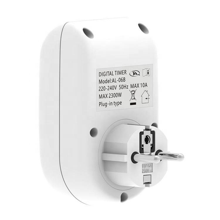 Buy Electronic Digital Timer Switch Socket 24 Hour Cyclic Eu Plug ...