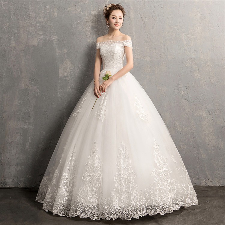 elegant women bridal gowns slim plus size wedding dresses
