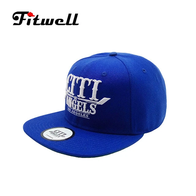 Embroidered Snapback Caps Wholesale New Fashion 6 Panel 3D for Leisure 6-panel Hat 100% Acrylic Unisex Character COMMON Adults