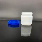 Empty 50g HDPE Plastic Vaseline, Petroleum Jelly Jar Container