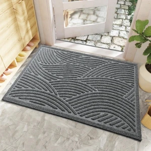 Entrance Mat Indoor Outdoor Front Door Mat Entry Rug for Home and Commercial