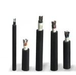 EPR Insulated CSP Inner Sheathed Bare Steel Wire Braided Marine Control Cable