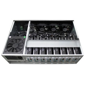 ethereum mining for 8 graphics cards ,4U 612 miner chassis, Hash Rate 230MH/S(ETH) mining rig
