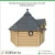Import Eurodita Kota Style Sauna Cabin 9.2 with Changing Room Exporter from Lithuania