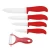 Import European Color Fruit Chef Zirconia Knives Ceramic Kitchen Knife Set With Stand from China