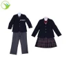 European style bulk white short sleeve polo shirt and children shorts school uniforms