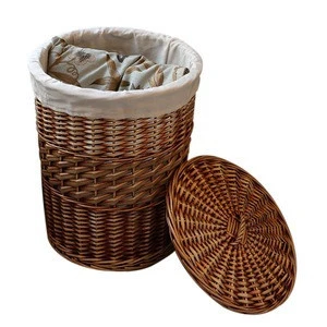 Exotic Custom Simple Design Wicker Hanging Basket