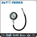 Extended Air Chuck Tire Pressure Gauge