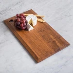 Extra Large Organic Crushed Bamboo Cutting Board with Knife Edge