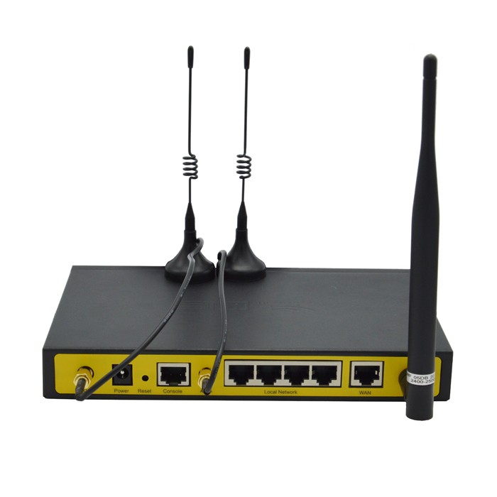 F3836 4g lte router 100mbps industrial 4g router wifi vpn for Road Motorized Transport