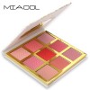 Face Blush Bronzer Palette Blusher Face Cheek Blush Shimmer Foiled Powder Make Up With Mirror Box In 9 Colors