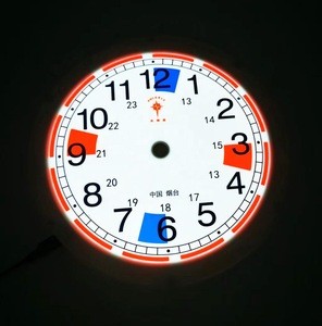 Factory accept custom vehicle gauge ship gauge meter  luminescent dashboard EL glowing gauge