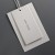 Import Factory customize high grade cheap paper hang tag with your own logo for garment from China