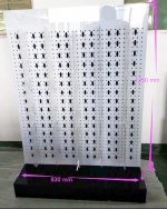 Factory Customized Size Acrylic Eyewear Holder Case Eyeglass Stand Sunglass Display Rack Eyewear Stores Aviliable Custom Logo