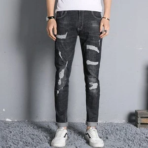 Factory Direct New Arrival Casual Slim Pants Skinny Jeans Men