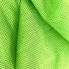 Factory direct price green Mesh Top Fabric 100%polyester 2x2 mesh