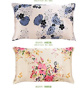factory direct selling back cushion 100% natural mulberry silk pillow cases