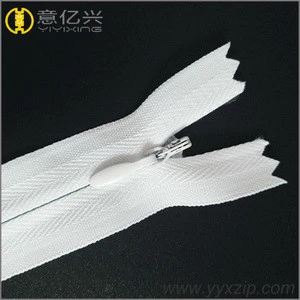 Factory high quality No.3 close end fabric invisible zipper