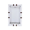 Factory Hot Durable Plastic Frame Two-way  Pet Smart  Flap Door replacement pet door
