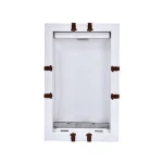 Factory Hot Durable Plastic Frame Two-way  Pet Smart  Flap Door replacement pet door