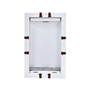 Factory Hot Durable Plastic Frame Two-way  Pet Smart  Flap Door replacement pet door