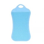 Factory Hot Sell Double SIded brush Fruit Vegetable Dishwashing Sponges Silicone Scrubber Brush